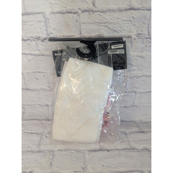 Big Baby Halloween Costume Adult Size Diaper (1) Pacifier (2) Safety Pin (2) - Picture 4 of 4